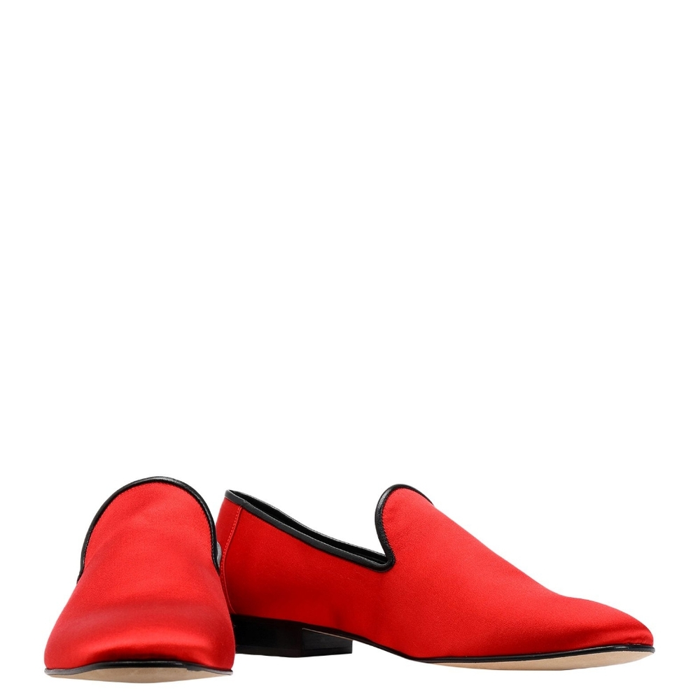 Diane Von Furstenberg Red Loafers